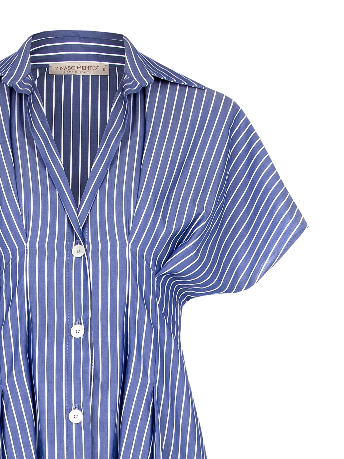 Abito Shirt Style, Blu