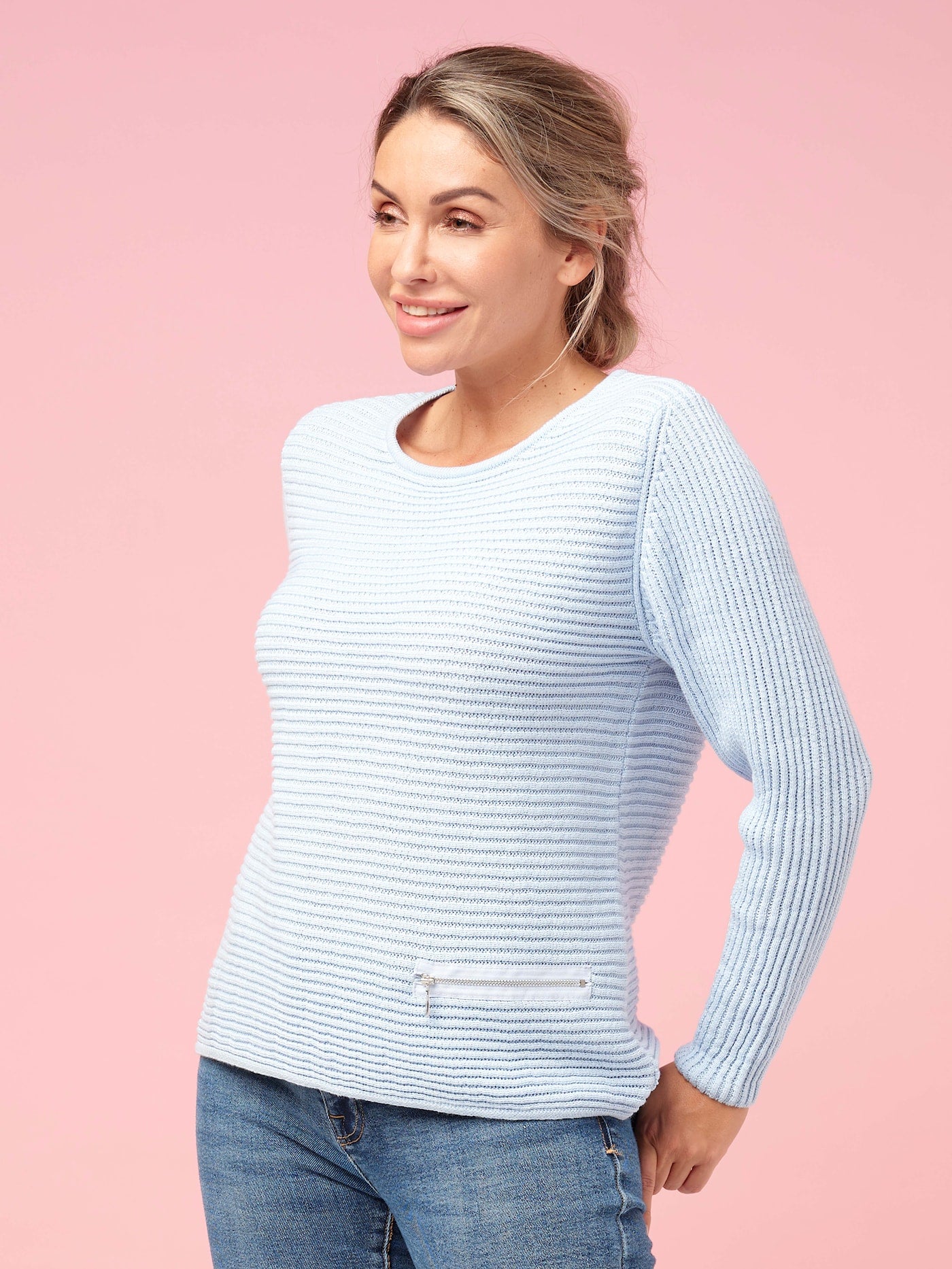 Irene Jumper, Eucalyptus Green