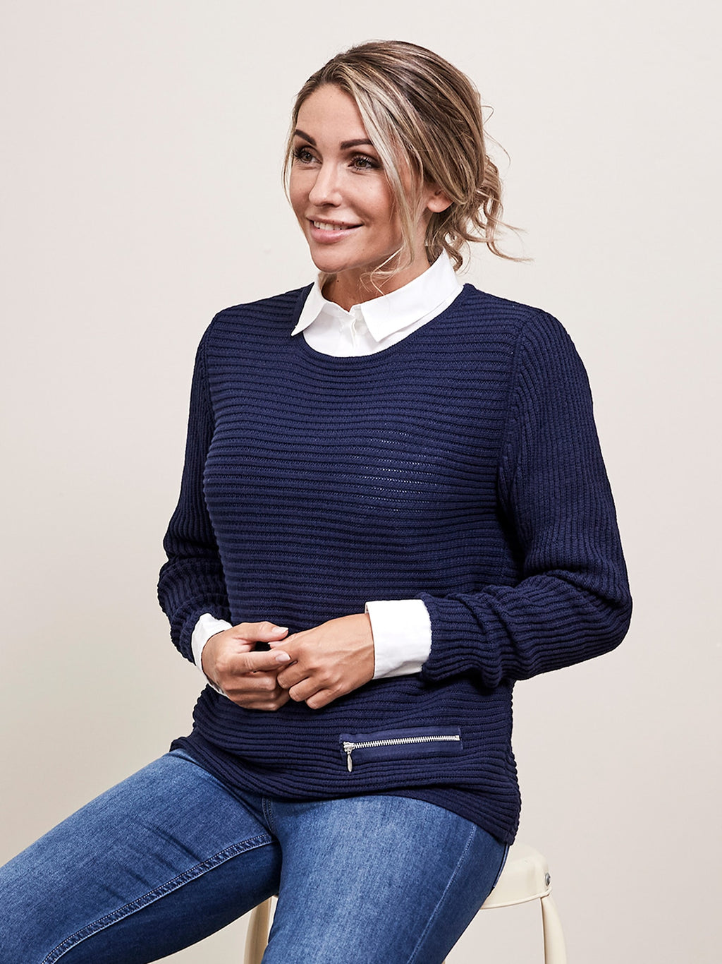 Irene Jumper, Eucalyptus Green