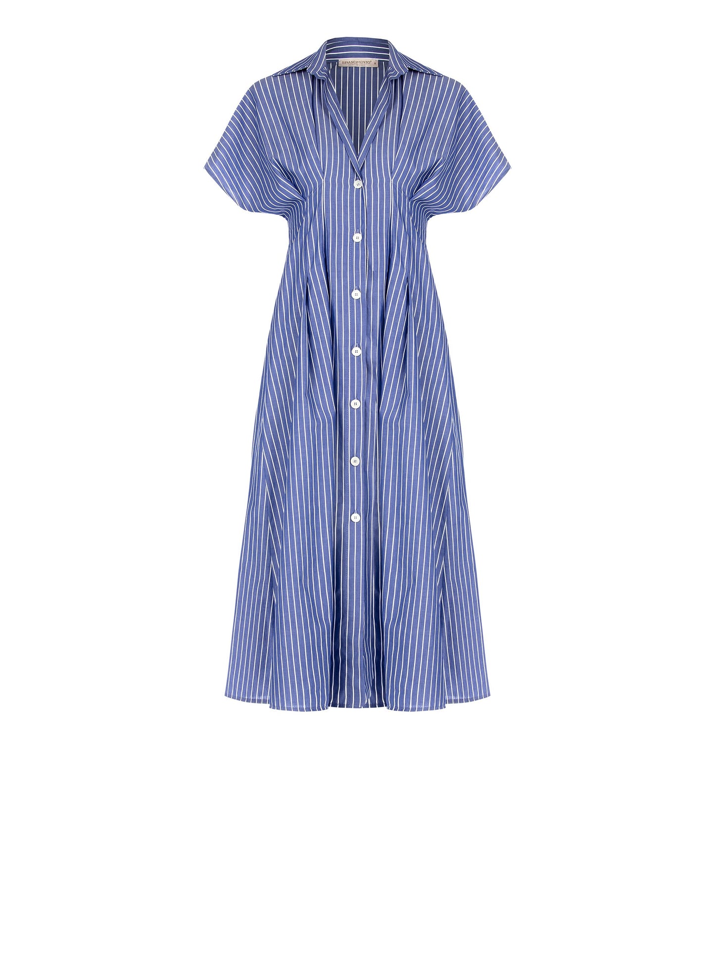 Abito Shirt Style, Blu