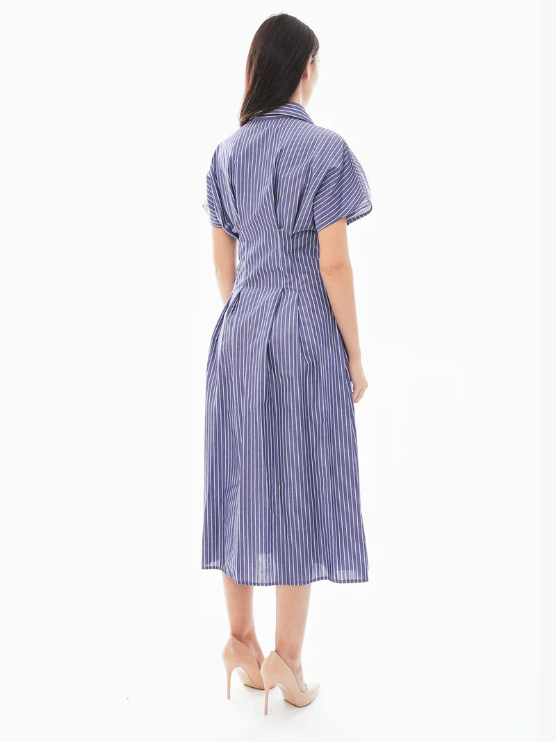 Abito Shirt Style, Blu