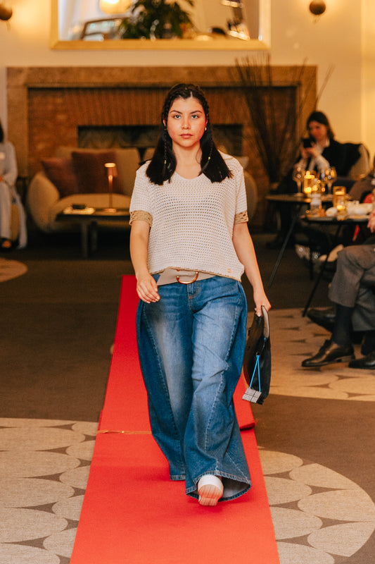 Jeans a palazzo Extra Larghi
