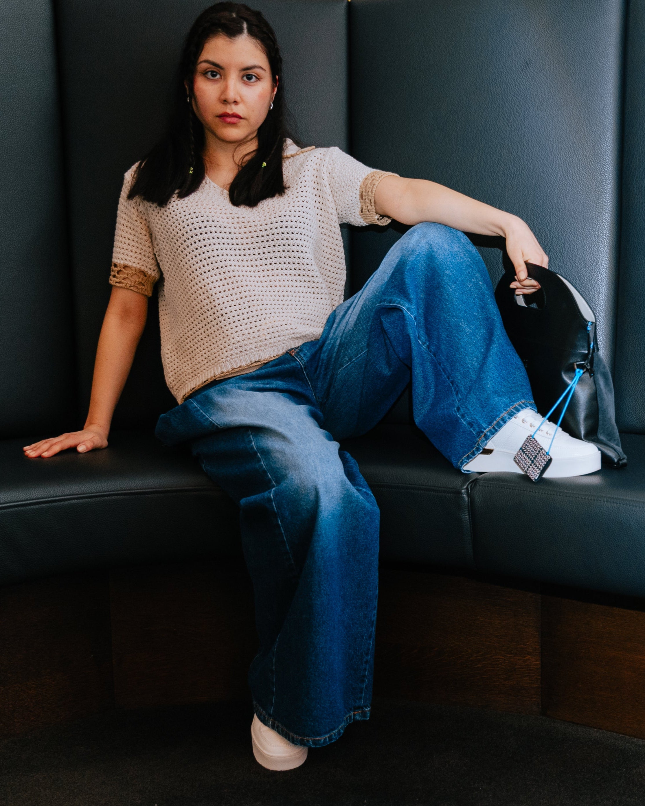 Jeans a palazzo Extra Larghi